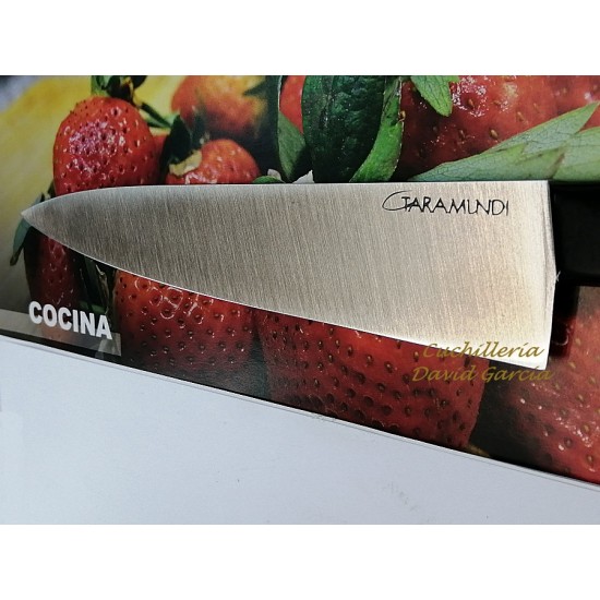 Cuchillo Cebollero Taramundi 17,5 cm Acrílico Negro