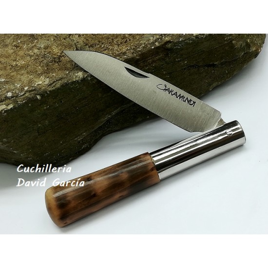 Taramundi Madera de Brezo Quemado Punta recta 8cm Taramundi Madera de Brezo Quemado Punta recta 8cm