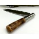Taramundi Madera de Brezo Quemado Punta recta 8cm Taramundi Madera de Brezo Quemado Punta recta 8cm