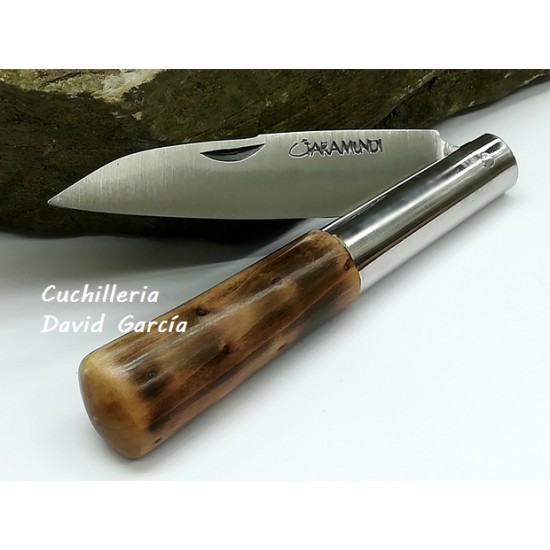 Taramundi Madera de Brezo Quemado Punta recta 8cm Taramundi Madera de Brezo Quemado Punta recta 8cm