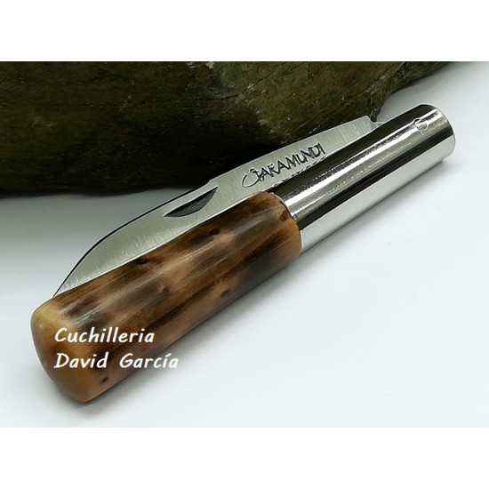 Taramundi Madera de Brezo Quemado Punta recta 8cm Taramundi Madera de Brezo Quemado Punta recta 8cm