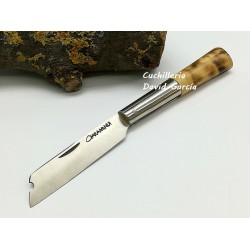 Taramundi 8 cm Punta Chata Boj Quemado Taramundi 8 cm Punta Chata Boj Quemado