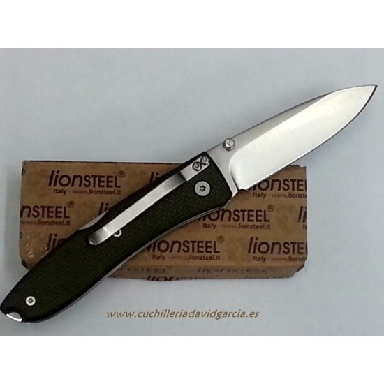  Lionsteel Opera  LS8800GN G10 Verde Acero D2