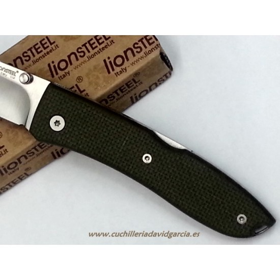  Lionsteel Opera  LS8800GN G10 Verde Acero D2