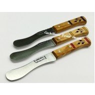 Cuchillo de untar Martin Lombardia Madera de olivo decorado colores Cuchillo de untar Martin Lombardia Madera de olivo decorado colores