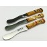 Cuchillo de untar Martin Lombardia Madera de olivo decorado colores Cuchillo de untar Martin Lombardia Madera de olivo decorado colores