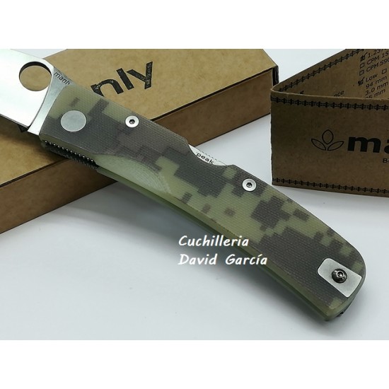 Manly Peak D2 G10 Desert Camo 01ML013 Manly Peak D2 G10 Desert Camo 01ML013