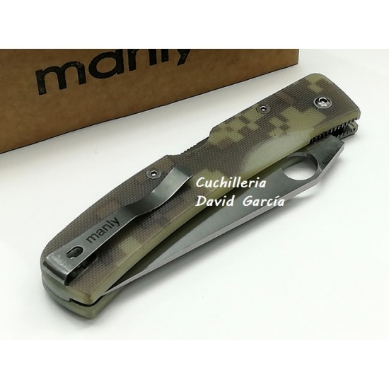 Manly Peak D2 G10 Desert Camo 01ML013 Manly Peak D2 G10 Desert Camo 01ML013