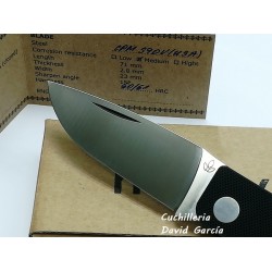Manly Wasp CPM S90V G10 Negra Manly Wasp CPM S90V G10 Negra