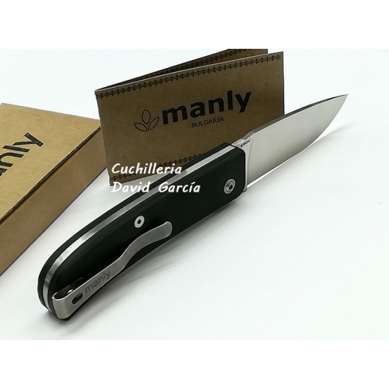 Manly Wasp CPM S90V G10 Negra Manly Wasp CPM S90V G10 Negra