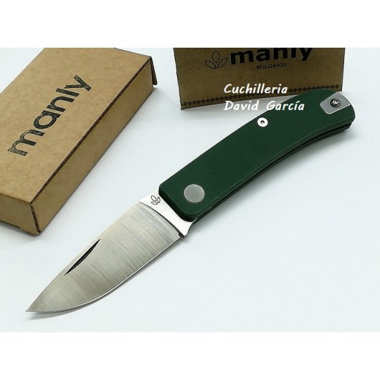Manly Wasp CPM S90V G10 Military Green Manly Wasp CPM S90V G10 Military Green