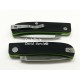 Manly Wasp CPM S90V G10 Negro/Verde Manly Wasp CPM S90V G10 Negro/Verde