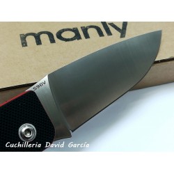 Manly Wasp CPM S90V G10 Negro/Rojo Manly Wasp CPM S90V G10 Negro/Rojo