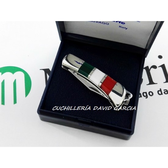 Maserin 707/TI Coleccion Migno Navaja Miniatura Bandera Italiana