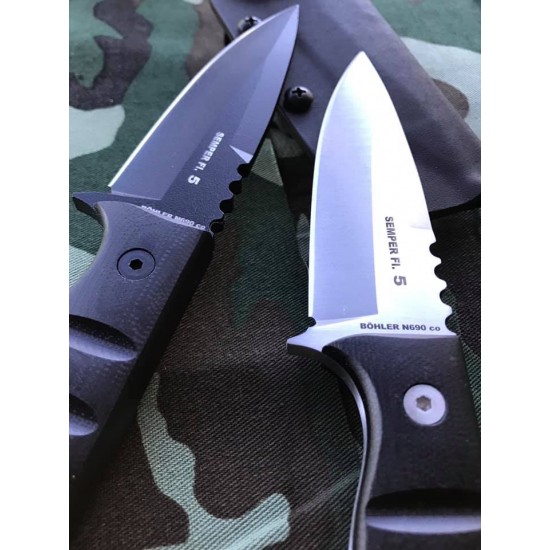 Nieto Semper FI. 5 Bohler N690 CO  G10 negro hoja negra