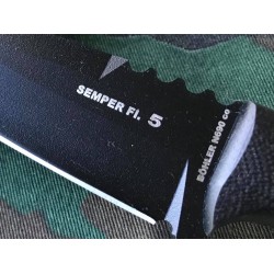 Nieto Semper FI. 5 Bohler N690 CO  G10 negro hoja negra Nieto Semper FI. 5 Bohler N690 CO  G10 negro hoja negra