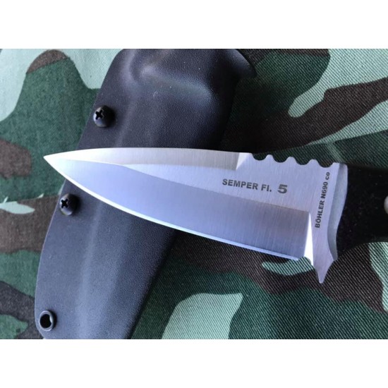 Nieto Semper FI. 5 Bohler N690 CO G10 negro Nieto Semper FI. 5 Bohler N690 CO G10 negro