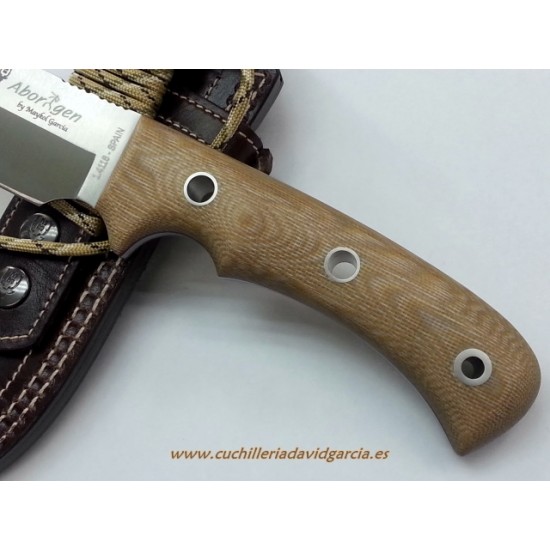 Muela Aborigen -12D Micarta Canvas Desert 