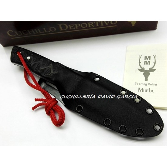 Muela Kodiak SV.M/K Micarta Negra Funda Kydex Muela Kodiak SV.M/K Micarta Negra Funda Kydex