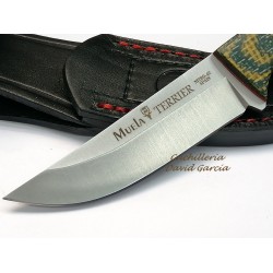 Muela Terrier 9G Micarta Verde Mostaza Muela Terrier 9G Micarta Verde Mostaza