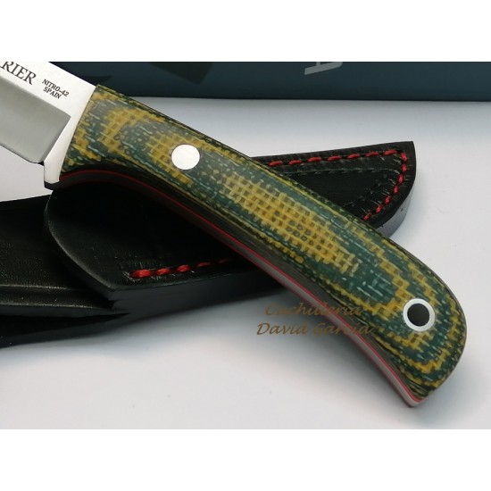 Muela Terrier 9G Micarta Verde Mostaza Muela Terrier 9G Micarta Verde Mostaza