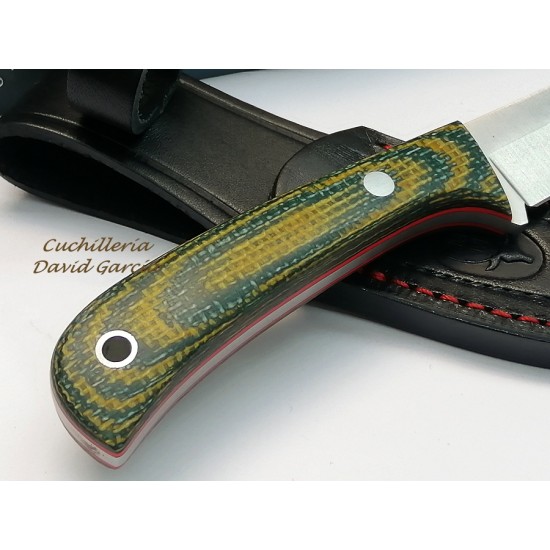 Muela Terrier 9G Micarta Verde Mostaza