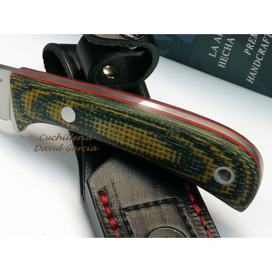 Muela Terrier 9G Micarta Verde Mostaza