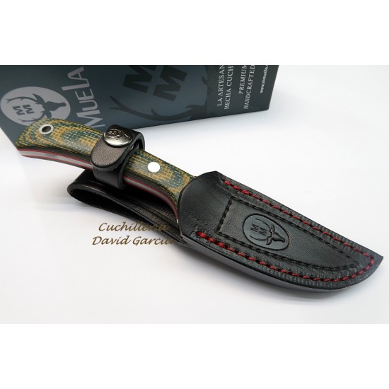 Muela Terrier 9G Micarta Verde Mostaza