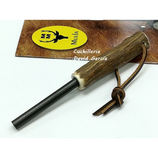 Muela Pedernal Firesteel Ciervo Mango de Asta Muela Pedernal Firesteel Ciervo Mango de Asta