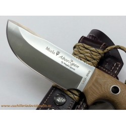 Muela Aborigen -12D Micarta Canvas Desert  Muela Aborigen -12D Micarta Canvas Desert