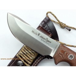Muela Aborigen - 12C Micarta Canvas Marron Muela Aborigen - 12C Micarta Canvas Marron
