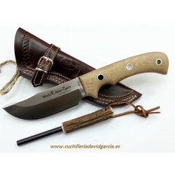 Muela Aborigen -12D Micarta Canvas Desert  Muela Aborigen -12D Micarta Canvas Desert