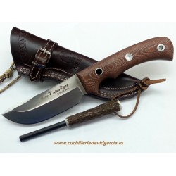 Muela Aborigen - 12C Micarta Canvas Marron Muela Aborigen - 12C Micarta Canvas Marron