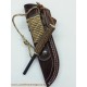 Muela Aborigen - 12C Micarta Canvas Marron Muela Aborigen - 12C Micarta Canvas Marron