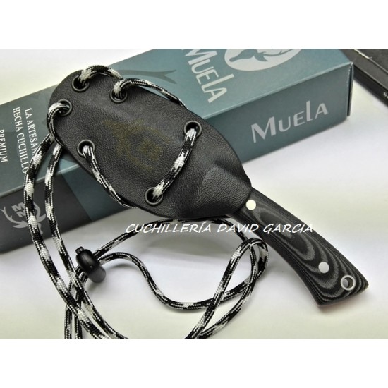 Muela Peccary 8.M Mikarta Negra Funda Kydex Muela Peccary 8.M Mikarta Negra Funda Kydex