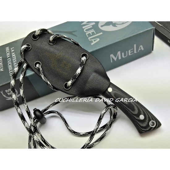 Muela Peccary 8.M Mikarta Negra Funda Kydex