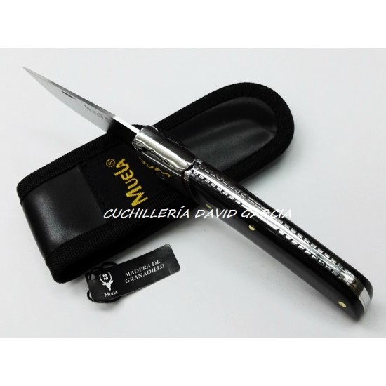 Muela NPQ-8GR Navaja Palanquilla Madera de Granadillo. Muela NPQ-8GR Navaja Palanquilla Madera de Granadillo.
