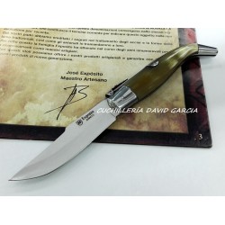 Expósito Albaceteña Mango Asta Toro 9,5 cm AB-1-AT Expósito Albaceteña Mango Asta Toro 9,5 cm AB-1-AT