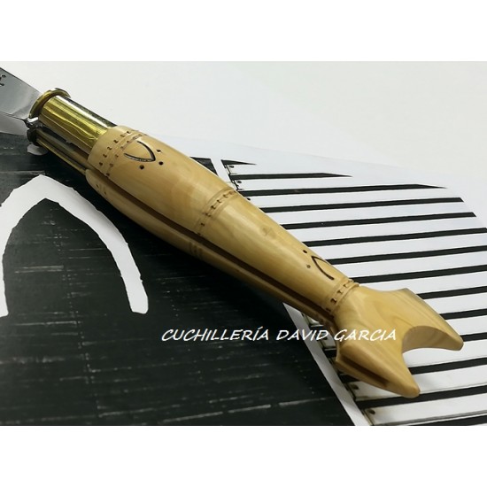 Nontron Cola de Arpa N25 QC Boj Pirograbada Nontron Cola de Arpa N25 QC Boj Pirograbada