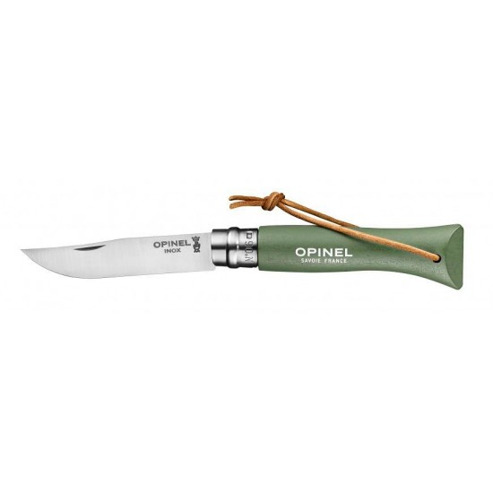 Opinel  Nº 6 Inox Tradición Colorama Verde Salvia