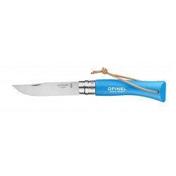 Opinel  Nº 7 Inox Tradición Colorama Azul Cian Opinel  Nº 7 Inox Tradición Colorama Azul Cian