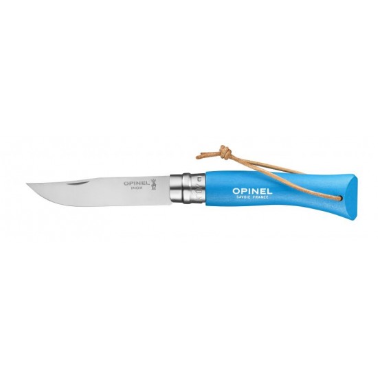 Opinel Nº 7 Inox Tradición Colorama Azul Cian Opinel Nº 7 Inox Tradición Colorama Azul Cian