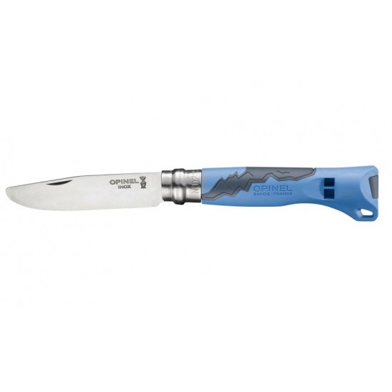 Opinel Outdoor Junior Azul Nº7 Con Silbato Opinel Outdoor Junior Azul Nº7 Con Silbato