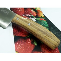 Pallarès Santoku Cuchillo Chef 2018  Madera de Olivo 20 cm Inox