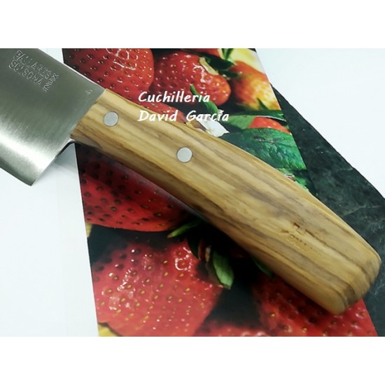 Pallarès Santoku Cuchillo Chef 2018  Madera de Olivo 20 cm Inox