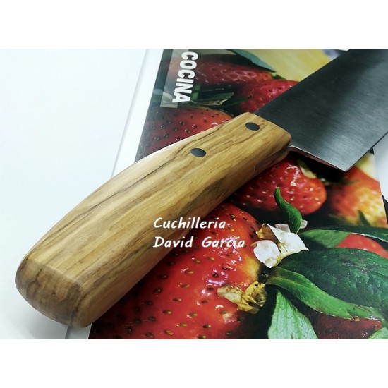 Pallarès Santoku Cuchillo Chef 2018 Madera de Olivo 20 cm Inox Pallarès Santoku Cuchillo Chef 2018 Madera de Olivo 20 cm Inox