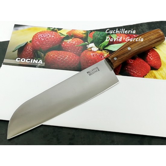 Pallarès Santoku Cuchillo Chef 2018 Madera de Palo Ferro 20 cm Inox Pallarès Santoku Cuchillo Chef 2018 Madera de Palo Ferro 20 cm Inox