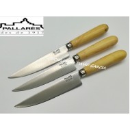 Cuchillo Cocina Pallares  Acero Carbono con Mango de Boj 12 cm Cuchillo Cocina Pallares  Acero Carbono con Mango de Boj 12 cm