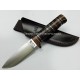 Pallares Machete Nº 3 Mango Cuero Acero Inox Pallares Machete Nº 3 Mango Cuero Acero Inox