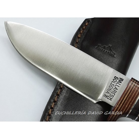 Pallares Machete Nº 3 Mango Cuero Acero Inox Pallares Machete Nº 3 Mango Cuero Acero Inox